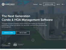 Tablet Screenshot of evercondo.com
